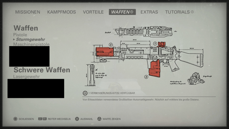 wolfenstein 2 waffen